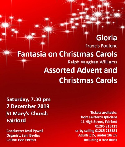 Poulenc's Gloria and Vaughan William's Fantasia on Christmas Carols