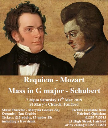 Mozart Requiem & Mass in G major by Schubert