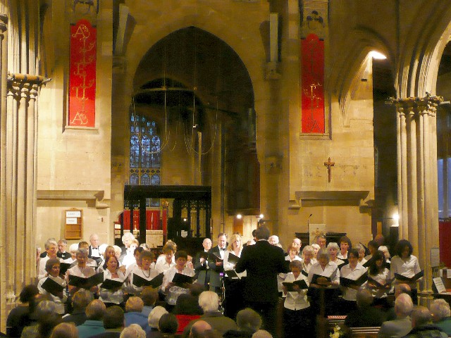 The Choir in St Marys Church