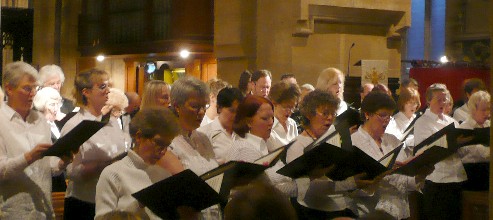 The Choir in St Marys Church
